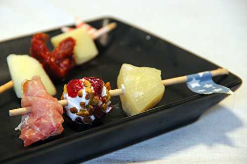 2 mini brochettes pour les apéros d’été