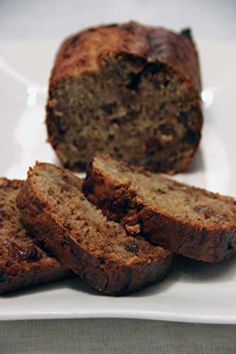 Banana Bread aux spirales de nutella