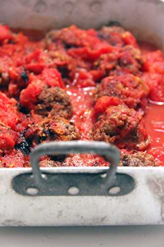 Boulettes au chou rouge et au paprika