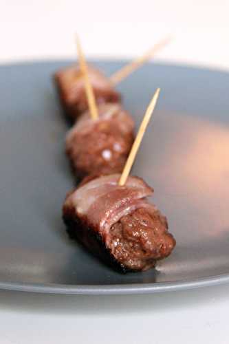 Boulettes de steak fourré au cheddar