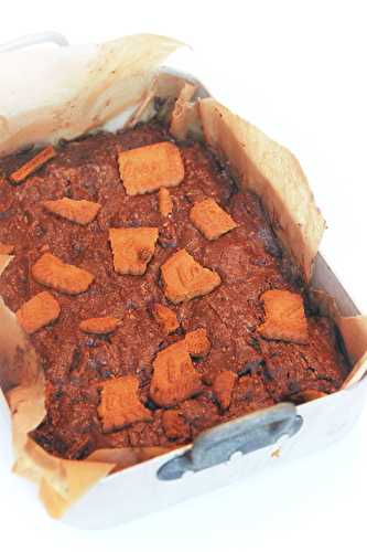 Brownie au spéculoos