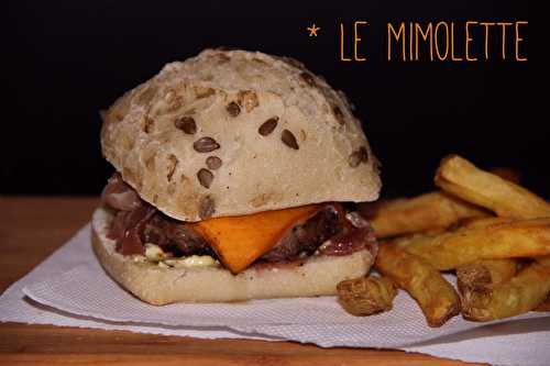 Burgers mimolette et camembert