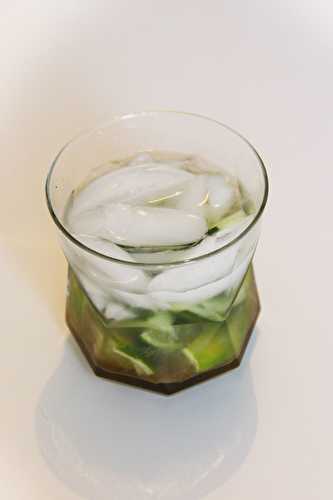 Caipirinha au concombre