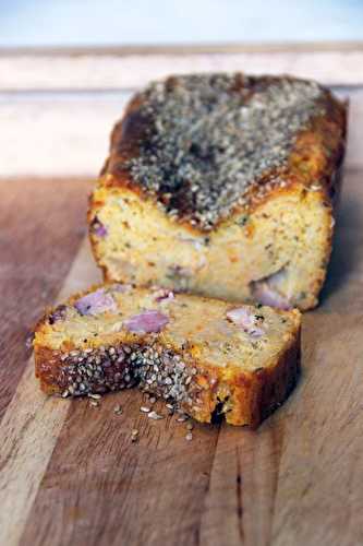 Cake à la courge muscade et lardons