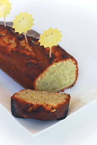 Cake citron, pavot et mascarpone