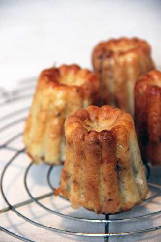 Cannelés à la figue et au fromage de brebis