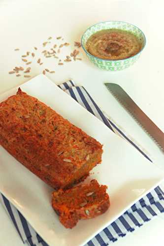 Carrot cake salé à la mimolette et au cumin