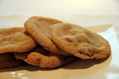 Cookies arc-en-ciel aux smarties