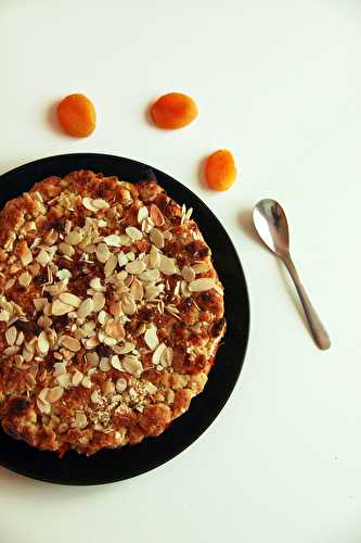 Crumb cake nectarines, abricots et amandes