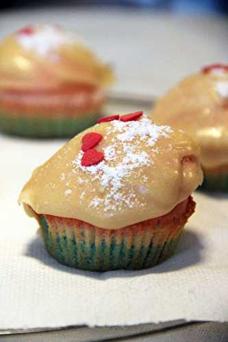 Cupcakes bleu blanc rouge