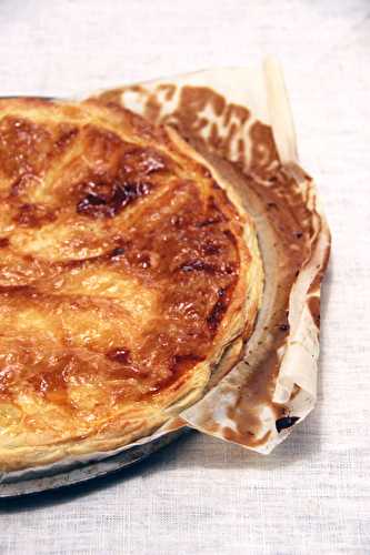 Galette des rois pommes marrons