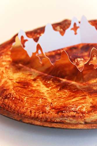 Galette des rois rhubarbe frangipane