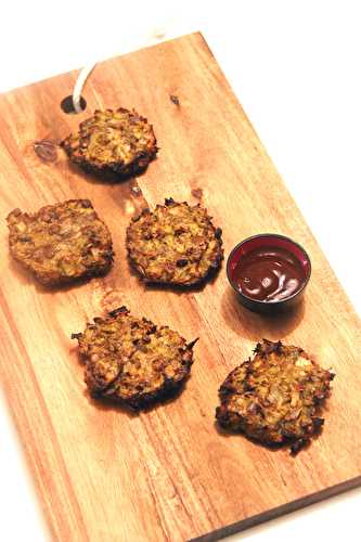 Galettes lentilles poireaux