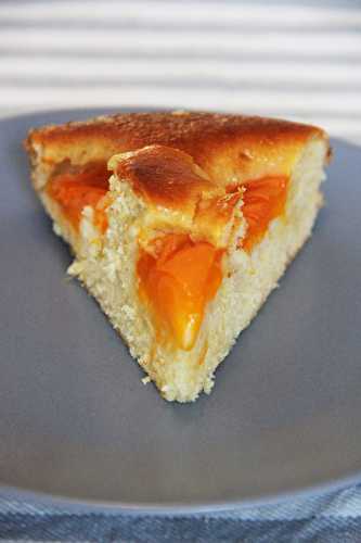 Gâteau abricot et fleur d’oranger