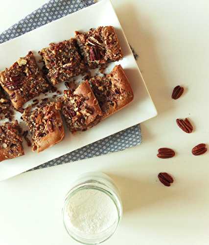 Gâteau au lait de coco et farine de riz