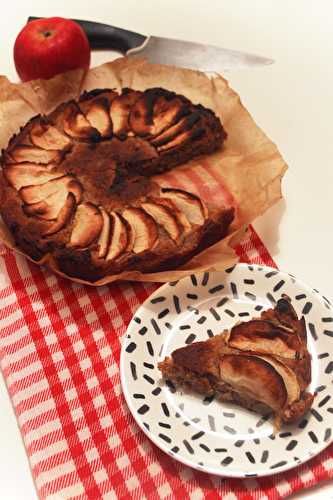 Gâteau aux pommes, gingembre et cardamome