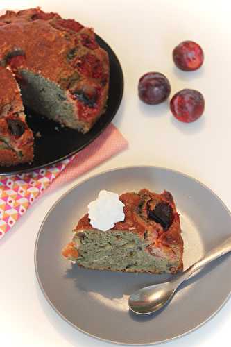 Gâteau aux prunes danois