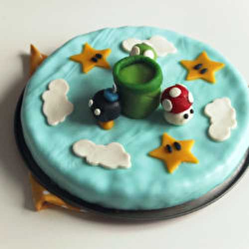 Gâteau d'anniversaire Super Mario Bros