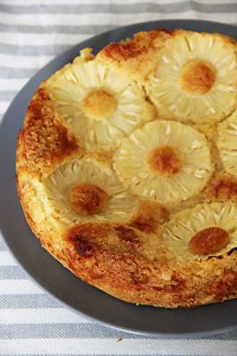 Gâteau rhum ananas coco ou délice des îles