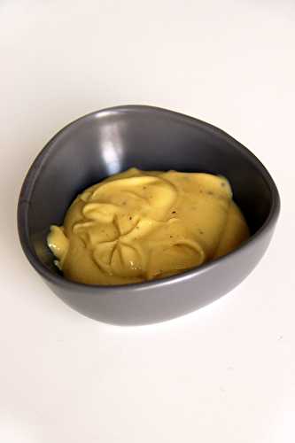 Mayonnaise maison à la moutarde