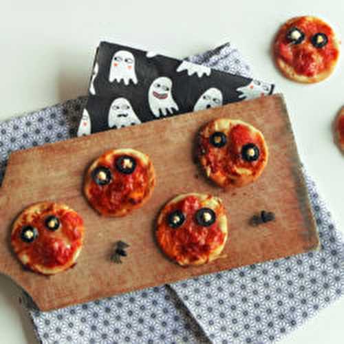 Mini pizzas zombies
