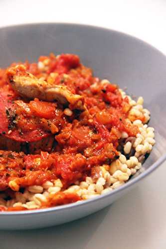 Paupiettes de veau au chorizo