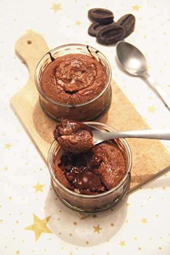 Petits coulants au chocolat