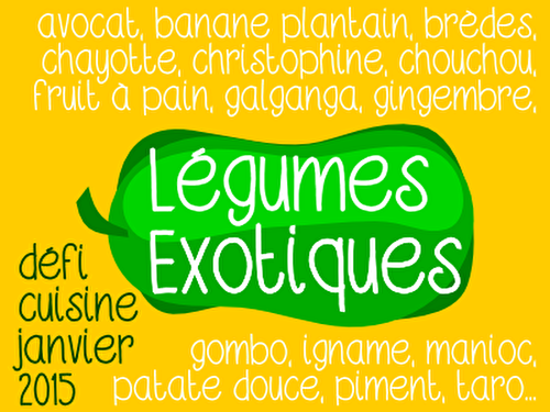 Résultats du défi légumes exotiques!