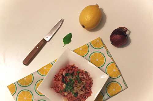 Risotto au citron et basilic