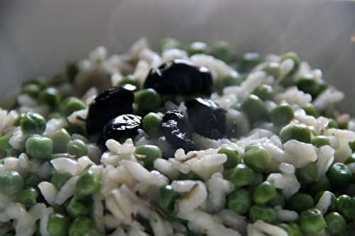 Risotto aux petits pois