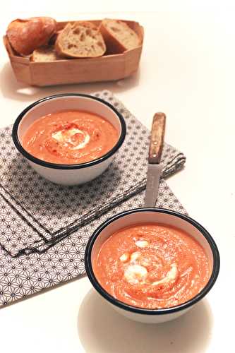 Soupe de chou-fleur à la tomate