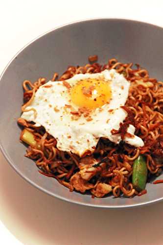 Spécialité d’Indonésie : Mie goreng végétarien