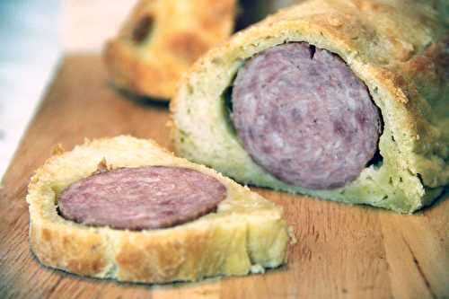 Spécialité de France : Saucisson en brioche