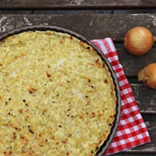 Spécialité de Normandie : Tarte cauchoise aux oignons