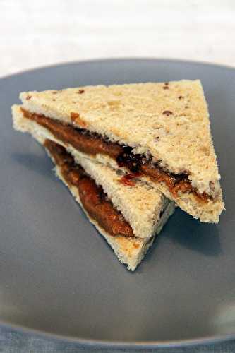 Spécialité des Etats-Unis : Peanut butter and jelly sandwich