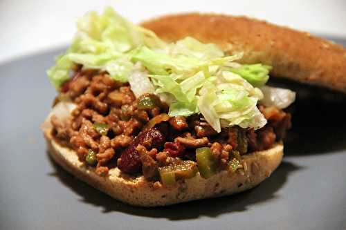 Spécialité des Etats-Unis : Super sloppy joe