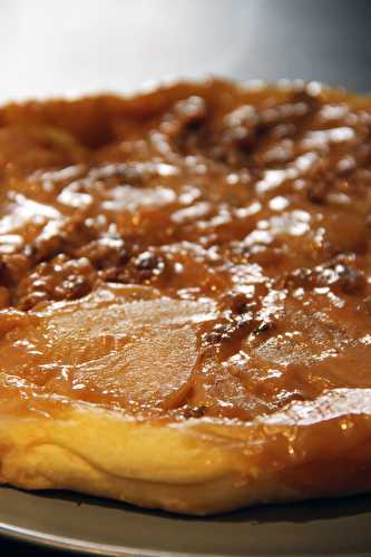 Tatin aux pommes, noix et Werther’s Original