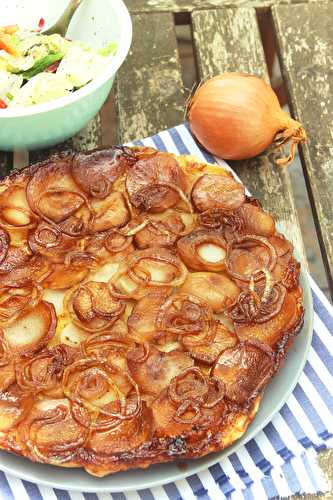 Tatin de navets à l’orange et vinaigre balsamique