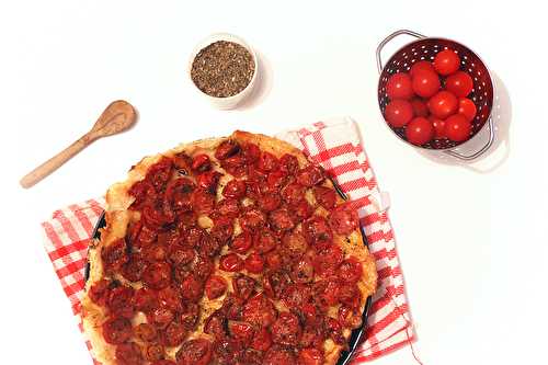 Tatin de tomates cerises