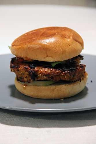 Veggie burger aux lentilles corail