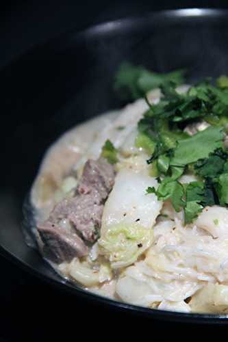 Wok de boeuf à la coriandre