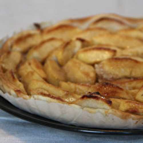 Tarte aux pommes et cassonade