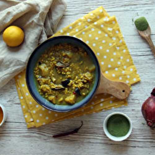 Mung dahl d'automne au Moringa