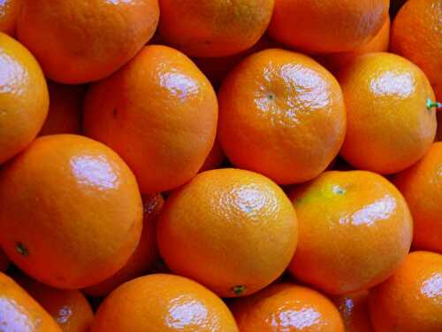 Fruit de saison : la mandarine