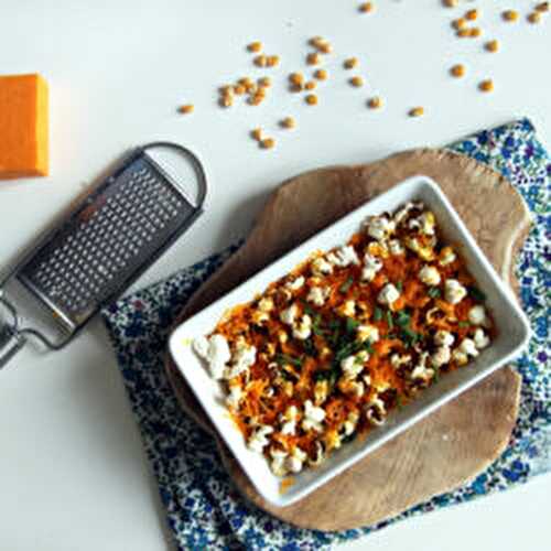 Pop-corn au cheddar piment d'Espelette