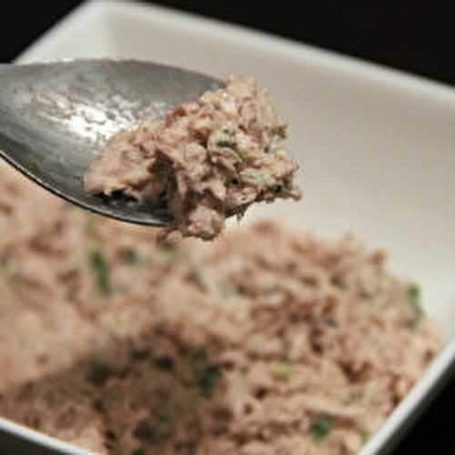 Tartinade de thon et fromage frais