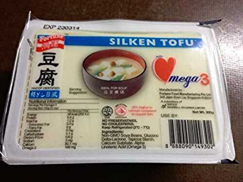 Que faire avec du tofu soyeux?
