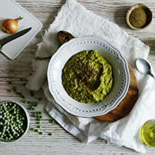 Guacamole de petits pois