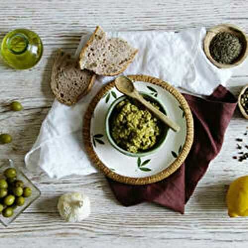 Spécialité de Montpellier : Olivade aux olives vertes
