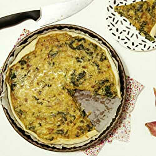 Quiche au tapioca et chou kale